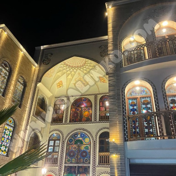 پنجره دوجداره وین تک برای نمای ویلای مدرن با چشمانداز باغ | پنجره بالینکو پنجره دوجداره وین تک برای نمای ویلای مدرن با چشمانداز باغ | پنجره بالینکو