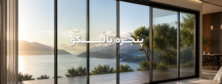 انواع شیشه اسلایدینگ بالینکو | پنجره بالینکو